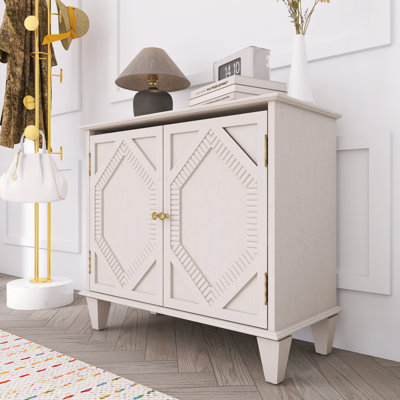 Buffet rétro en bois avec rangement