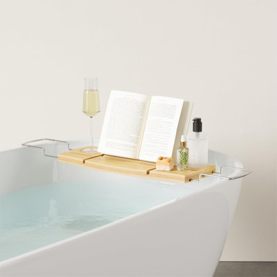 Aquala Extendable Caddy - Organizing Tray for Bathtub, Waterproof