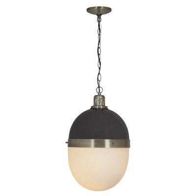 Luminaire suspendu en forme de globe à 1 lumière Amneris