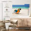 Ara Brampt sur sable blanc-108814963