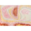 Abstract Area Rug in Rust/Yellow/Pink/Gray