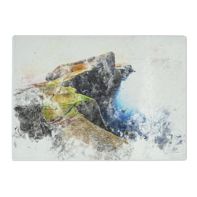 Tempered Glass Lighthouse in the Isle of Skye Chopping Board