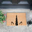 Non-Slip No Pattern Doormat