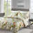 All-Season Boho Fluffy Floral Microfiber Comforter Set-109953152