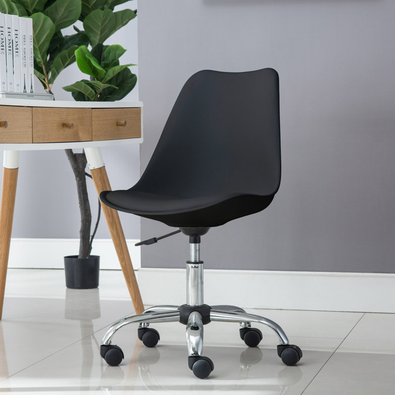 Chaise de travail Harland, Noir