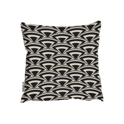 Michel Geometric Square Cushion