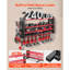 Power Tool Organizer Wall Mount 4-Layer Drill Storage Rack 8 Drill Holders