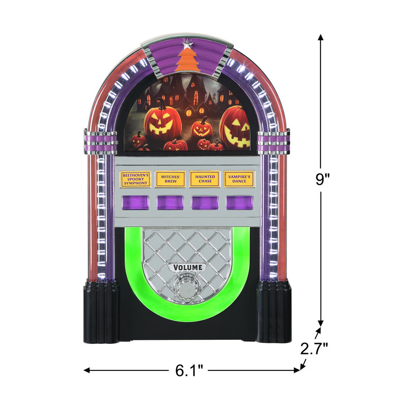 9 in. Retro Jukebox