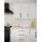 Dalton 12" x 24" Porcelain Mosaic Tile in Arctic White