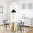 Ozma 1-Light Adjustable Aluminum Dome Pendant-1066175897