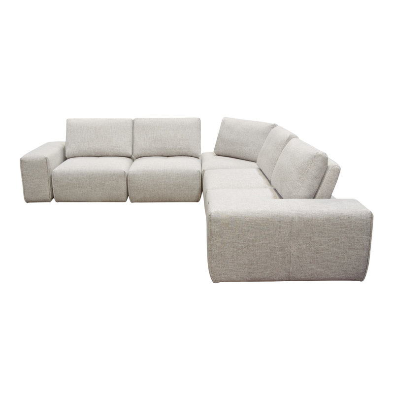 Canapé modulaire d'angle large 120 po Jazz