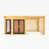 Grey/Natural Timber selected