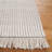 Marbella Hand Woven Wool With Cotton Cloth Backing Striped Rug-78163609