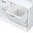 Bathroom Storage Cabinet with Tilt-Out Hamper