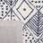Anaistacia Hand Tufted Wool/Cotton Geometric Rug in Ivory/Blue-704936989
