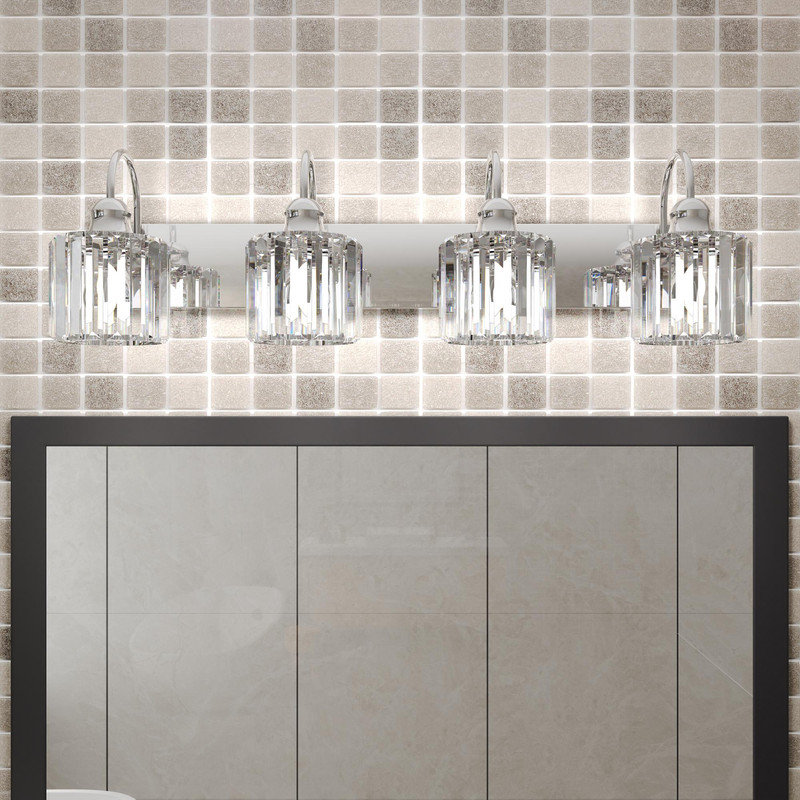 Xinnyang Light Dimmable Metal Bathroom Vanity Light, 4