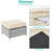 6 Piece Patio Sofa with Rectangle Fire Pit Table and Ottomans-108198473-108198472