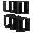 Jordanne 6 Piece Square Cubby Shelf-418210018-418210045