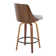 Archaimbaud Swivel Upholstered Counter Stool
