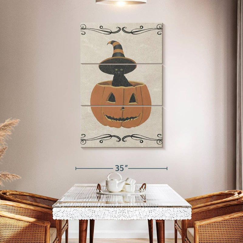 Collection rétro Halloween H, H 50 po x l 32 po