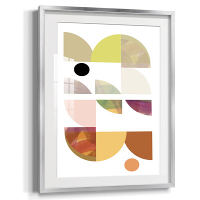 Dorset Shapes III, reproduction d'art encadrée