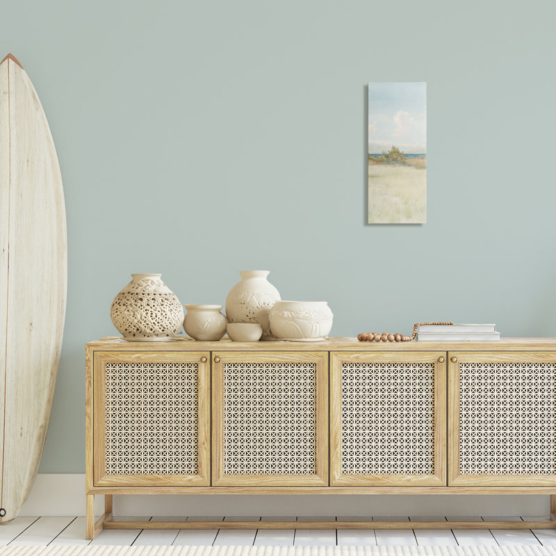 Art mural sur toile Végétation sur la plage par Steller Design Studio, H 24 po x l 10 po