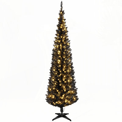 Arbre de Noël 6 pi avec crayon noir