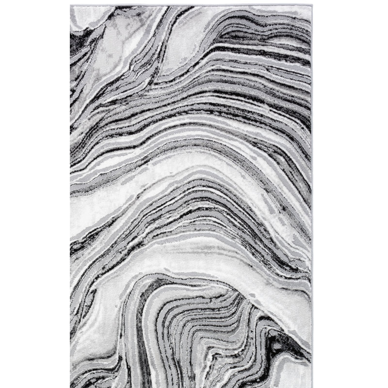Meadow 500 Performance Abstract Rug, Rectangle 9' x 12'