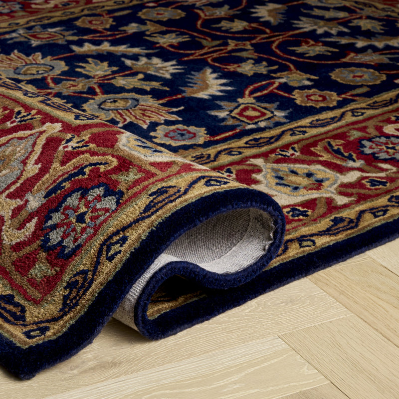 Tapis oriental en laine touffeté à la main Colliers, Rectangle 8 pi x 10 pi