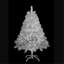 Arbre de Noël artificiel pré-éclairé Sliver, arbre complet articulé avec support en métal-1199886047