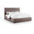 Brown Linen Textured Fabric