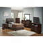 Élégant lit simple contemporain brun foncé-604033022