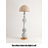 Nordic Style Iron and Linen Fabric Floor Lamp