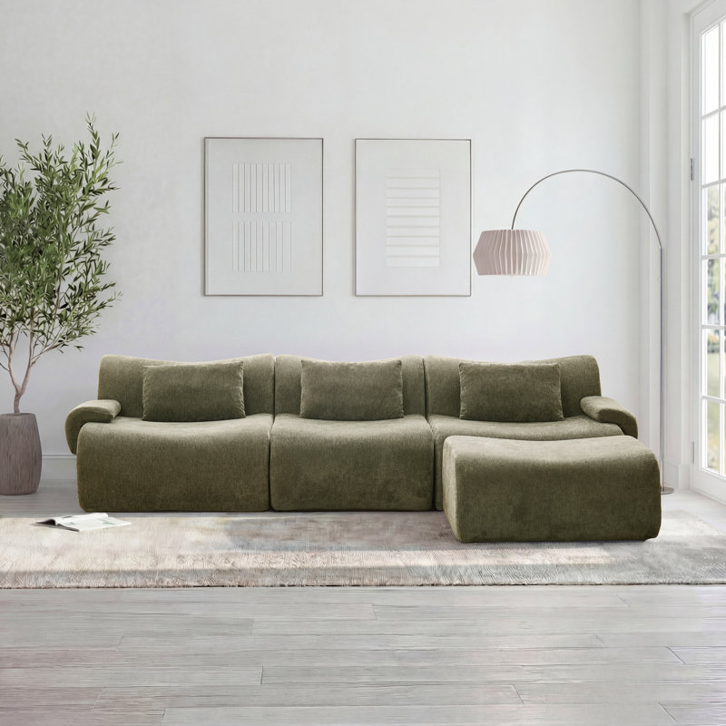  Repose-pieds de 35,4 po Chester, Vert