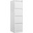 Lockable 4 Metal File Cabinet - Enhances Office Appearance Fits A4 Legal/Letter Size White 4 Drawer With Lock Stores Space-120267526