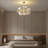 10- Light 32'' Ginkgo Chandelier