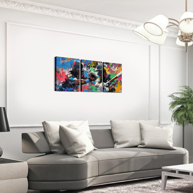 3 Piece Wrapped Canvas Print