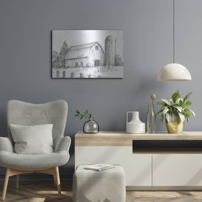 'Barn Study 1' by Ethan Harper Metal Wall Art"