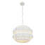 Luminaire suspendu Swoon - l 20 po x H 16,75 po - blanc mat-86879494