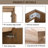 16-inch Wall Mounted Bathroom Vanity with Sink
