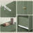 43.5" H Floor Storage Cabinet, 2-Door and 2-Drawer Cupboard With Adjustable Shelves-1464387016