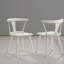 Ensemble de 2 pièces pour chaise de salle à manger rustique moderne de style campagnard au design rétro, facile à assembler-1086919075