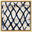 Impression sur toile Deep Blue Interlace I par Art Remedy-119978520-123397995