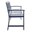 Banc en bois bleu marine pour répondre à divers besoins intérieurs et extérieurs - style à utiliser