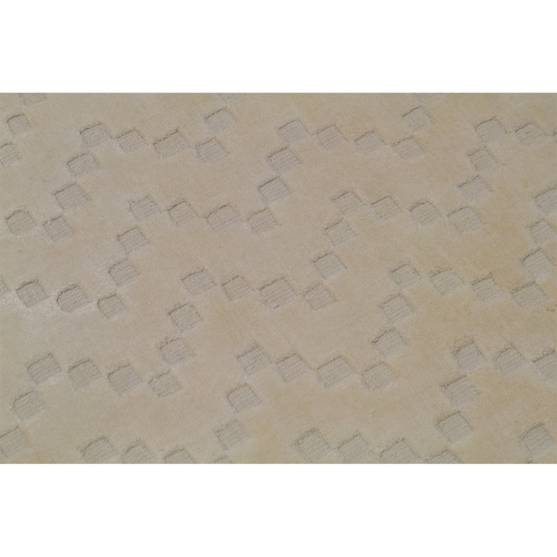 Linen Chevron Area Rug