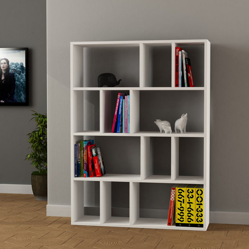 Bibliothèque Nevada H 48 po x l 35,4 po, Blanc