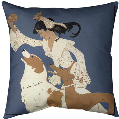 Coussin euro pour affiche dog biscuits