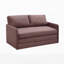 Causeuse-lit rembourrée en tissu Modern Modern-38716570-38716572