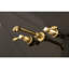 Kingston Brass Tudor Two-Handle 3-Hole Wall Mount Roman Tub Faucet