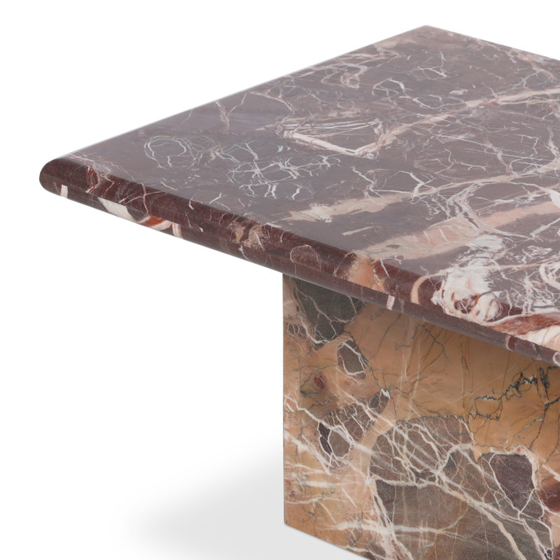 Arum Marble Coffee Table, Meriot Marble